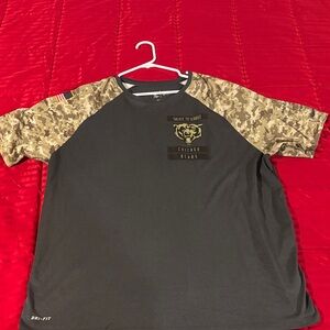 Nike Men's Camo Chicago Bears T-shirt